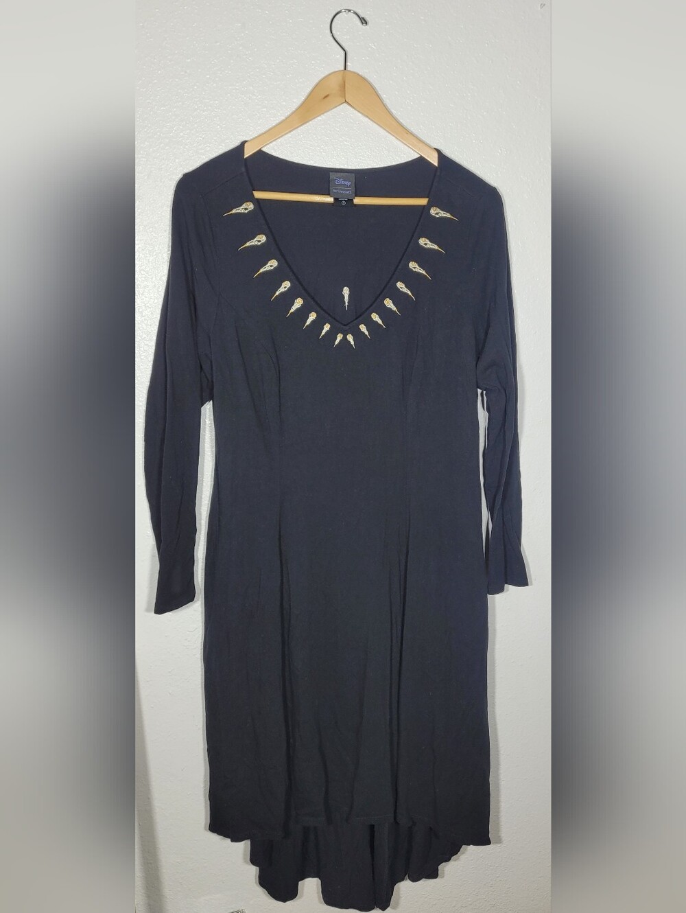 Disney Her Universe Dress Womens 2 2X 2XL Black Maleficent Skull Whimsigoth Goth